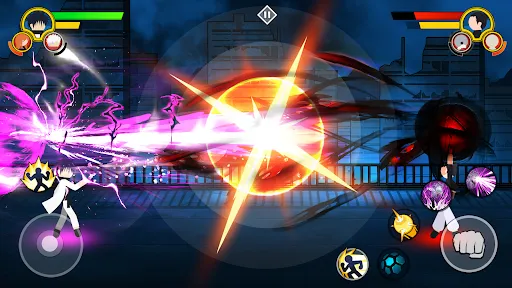 Скриншот 1 — Stickman Cursed Fight 3v3