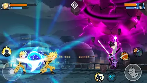 Скриншот 1 — Stick Ninja Fight