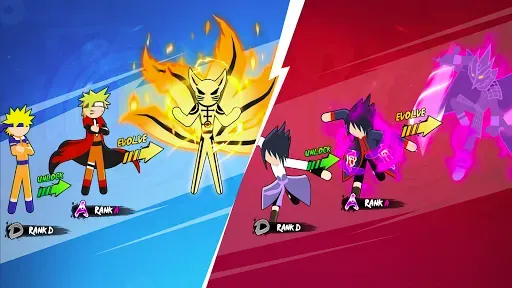 Скриншот 2 — Stick Ninja Fight