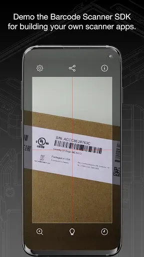Скриншот 1 — Barcode Scanner
