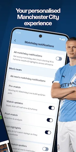 Скриншот 2 — Manchester City Official App