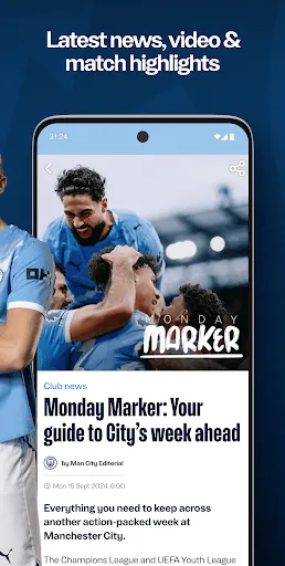 Скриншот 3 — Manchester City Official App