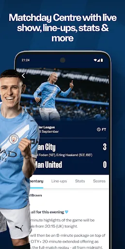 Скриншот 6 — Manchester City Official App
