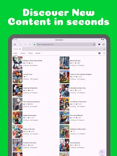 Скриншот 8 — Manga Explorer - Manga Reader