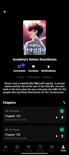 Скриншот 5 — Mangaflix: Manga Reader