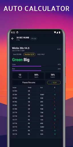 Скриншот 3 — Wingo Colour Prediction Ai