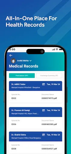 Скриншот 4 — Manipal Hospitals