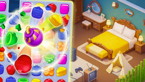 Скриншот 7 — Mansion Mystery - Match 3 Home