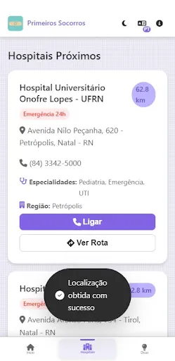Скриншот 3 — Guia de Primeiros Socorros