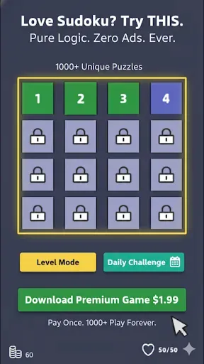 Скриншот 6 — Binary Puzzle Plus