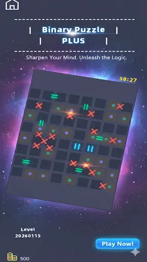 Скриншот 7 — Binary Puzzle Plus