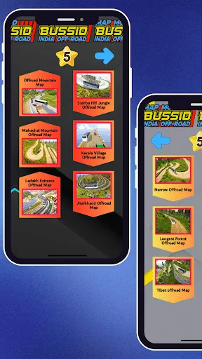 Скриншот 1 — MAP mod bussid india OFF-ROAD