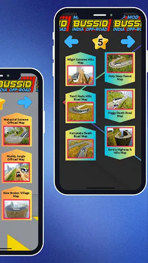 Скриншот 2 — MAP mod bussid india OFF-ROAD