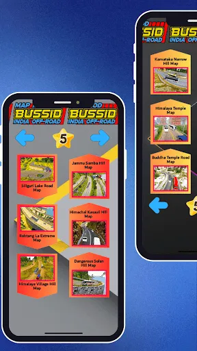 Скриншот 3 — MAP mod bussid india OFF-ROAD