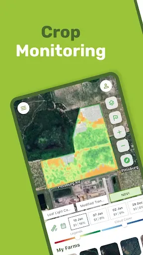 Скриншот 1 — MapMyCrop: Crop Monitoring