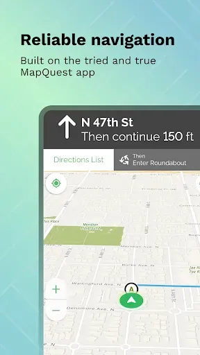 Скриншот 3 — Private Maps by MapQuest