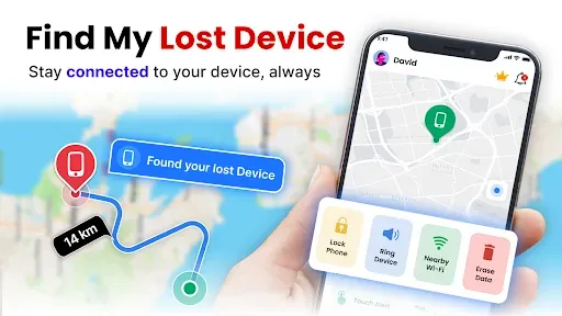 Скриншот 1 — Find My Device: Phone Tracker