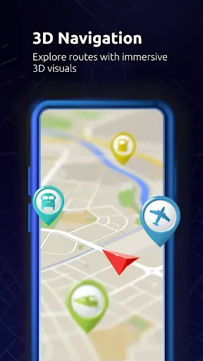 Скриншот 3 — Maps All in One, Speedometer