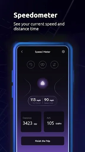 Скриншот 8 — Maps All in One, Speedometer