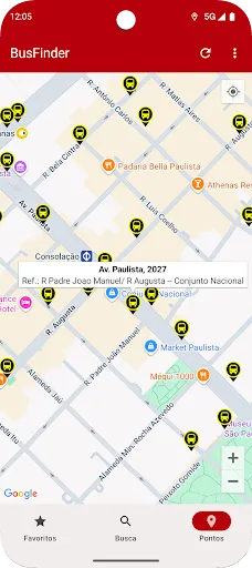 Скриншот 6 — BusFinder - Ônibus SP