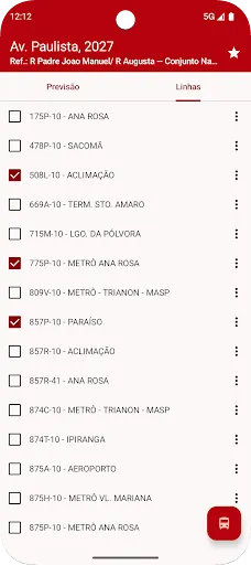 Скриншот 7 — BusFinder - Ônibus SP
