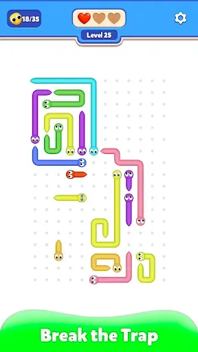 Скриншот 5 — Slither Escape: Snake Puzzle