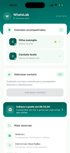 Скриншот 2 — WhatsLab - Parental Control