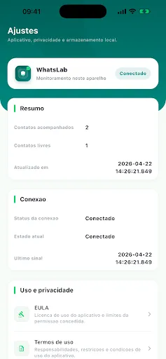 Скриншот 8 — WhatsLab - Parental Control