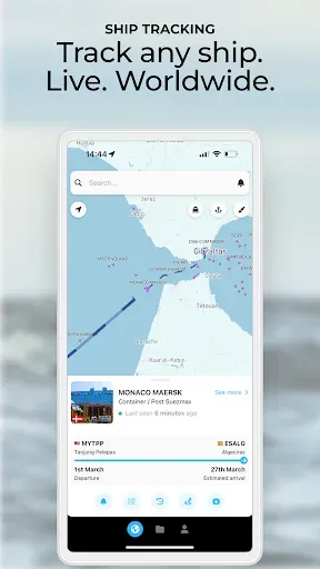 Скриншот 1 — ShipAtlas - Vessel Tracker