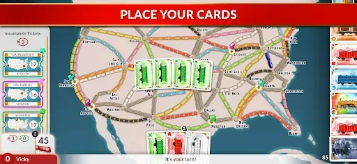 Скриншот 1 — Ticket to Ride® Companion
