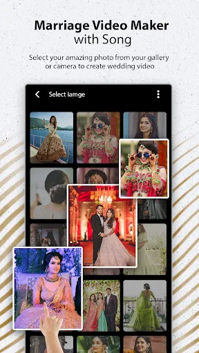 Скриншот 3 — Marriage video maker with song