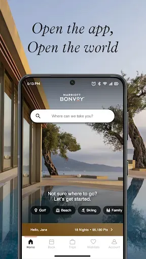 Скриншот 1 — Marriott Bonvoy: Book Hotels