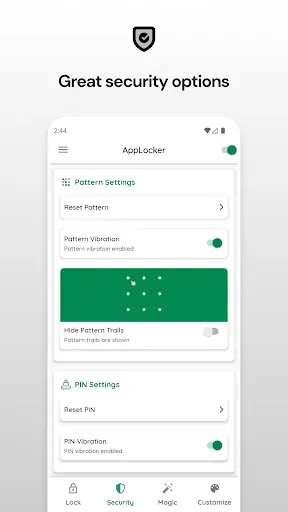 Скриншот 7 — App Lock: Fingerprint, PIN