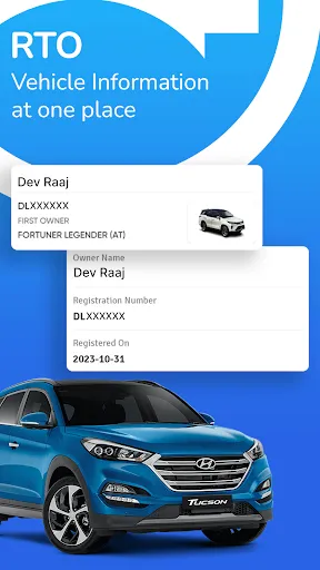 Скриншот 1 — RTO Vehicle Info App, Challan
