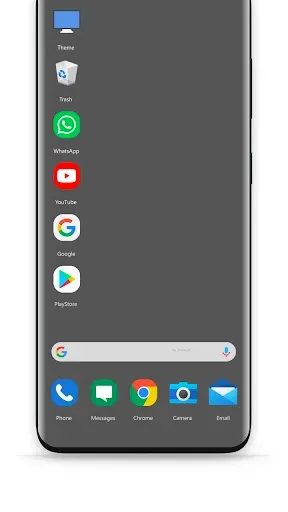 Скриншот 3 — Win 10 Dark Theme for Launcher