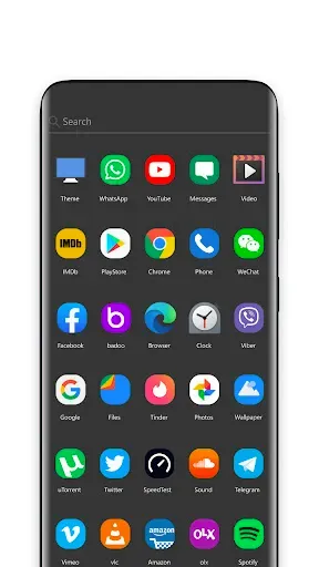 Скриншот 4 — Win 10 Dark Theme for Launcher
