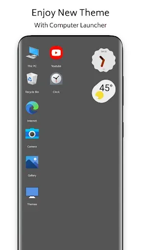 Скриншот 6 — Win 10 Dark Theme for Launcher