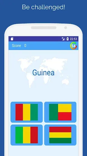 Скриншот 2 — Flags of the countries - Quiz