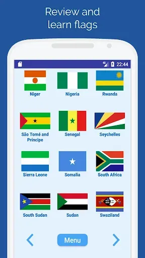 Скриншот 3 — Flags of the countries - Quiz