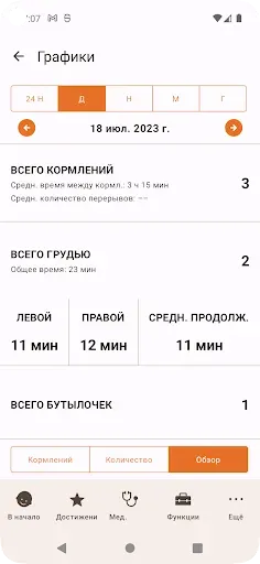 Скриншот 5 — Трекер малыша от Sprout