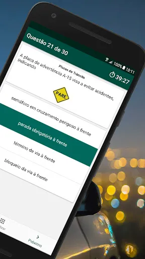 Скриншот 2 — Simulado Habilitação - MG