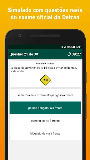 Скриншот 3 — Simulado Habilitação - MG
