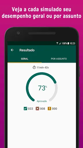 Скриншот 4 — Simulado Habilitação - MG