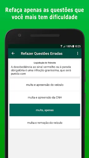 Скриншот 6 — Simulado Habilitação - MG