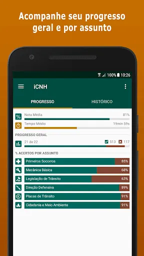 Скриншот 7 — Simulado Habilitação - MG