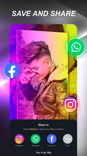 Скриншот 8 — mAst: Music Status Video Maker