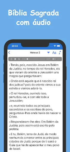 Скриншот 2 — Bíblia Sagrada e Harpa Cristã