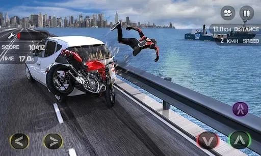 Скриншот 5 — Race the Traffic Moto