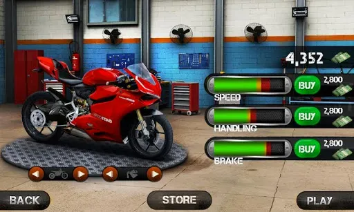 Скриншот 6 — Race the Traffic Moto
