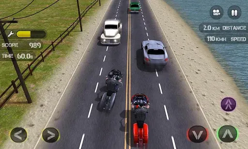Скриншот 8 — Race the Traffic Moto